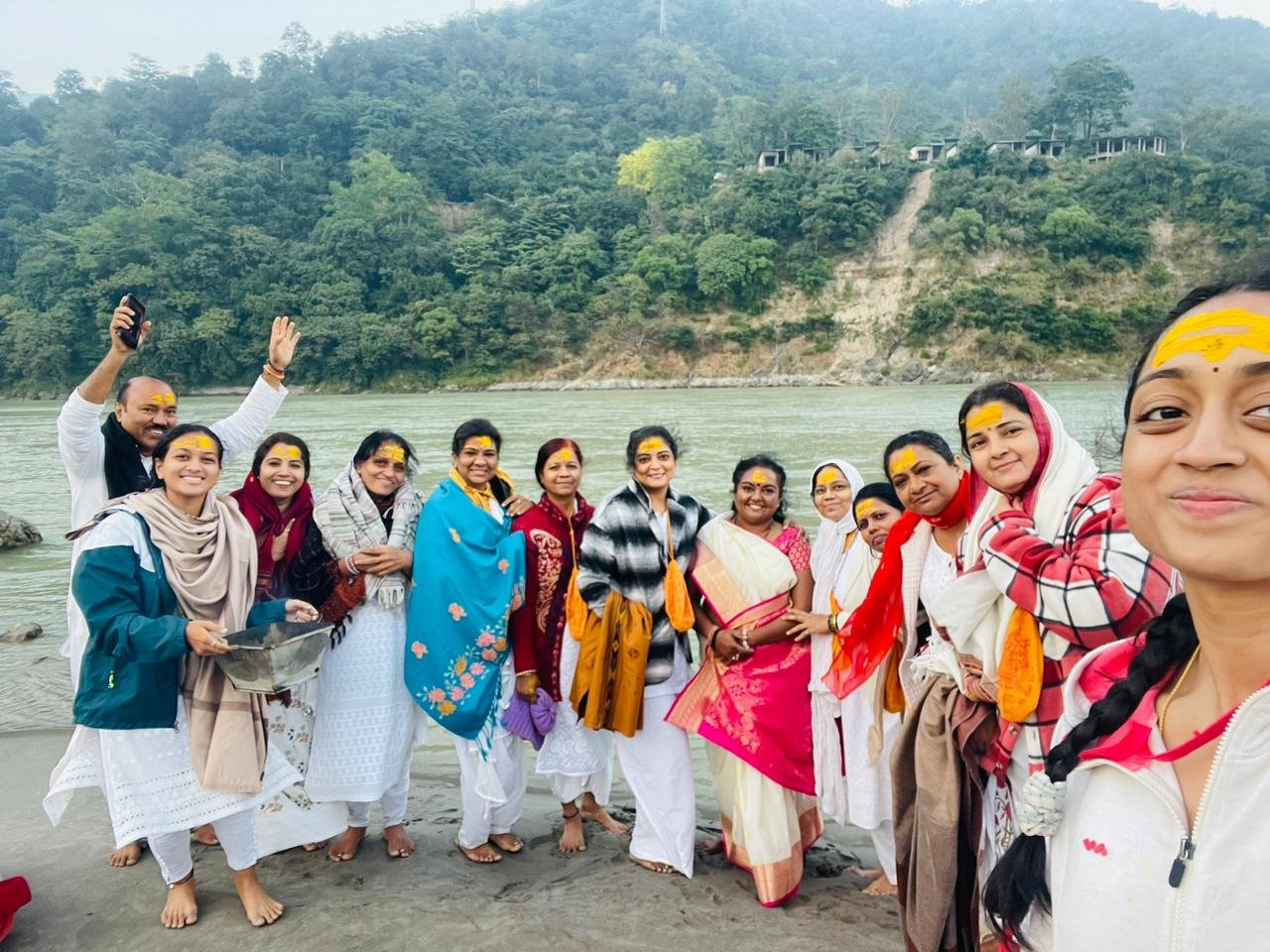Spiritual retreat at Rishikesh
