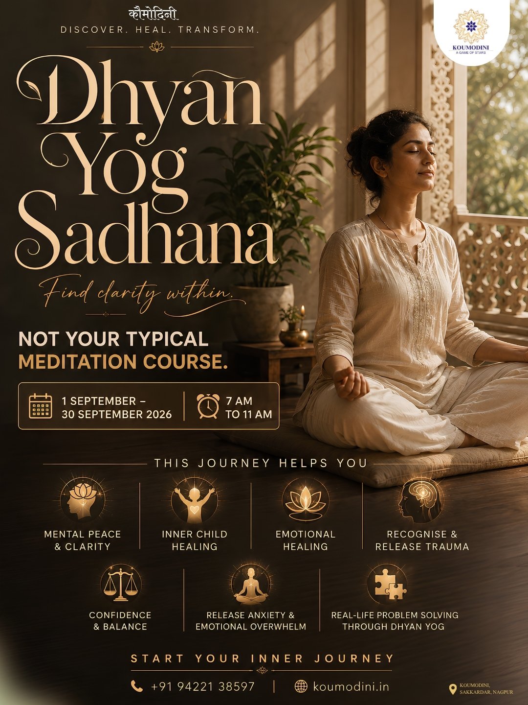 Koumodini Dhyan Yog course